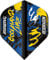 RED DRAGON Airwing Unique Moulded Luke Humphries Schwarz Standard Dartflug 1 Set pro Packung (insgesamt 3 Dart-Flights)