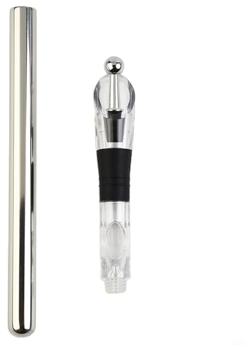 Barra enfriadora de vino – Barra enfriadora de vino con decantador vertedor, innovador enfriador de botellas para vino y vino tinto, accesorio para los amantes del vino