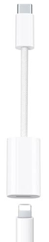for USB C to Lightning Audio Adapter, Provide Three Key Functions—Charging, Data and Audio for Type-C Apple Devices (iOS 15+) and Android 10+ Phones with USB-C, Not for Apple Pencil gen