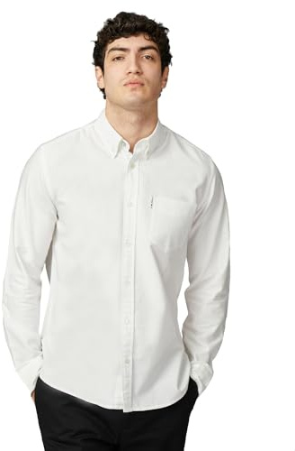 Ben Sherman Mens Oxford Casual Button Up Shirt