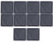 10 Pack Dust Filter for Computer Cooler Fan, 140mm X 140mm PC Case Dust Cover with Magnetic Frame, for PC Case Power Supply and Fan Vents