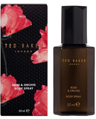 TBaker London Rose & Orchid Body Spray, 50ml