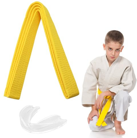 ZMDMAH 260cm Cinturones de Judo de Karate para Artes Marciales Karate Judo algodón Taekwondo cinturón Profesional de Karate Aikido para niños y Adultos cinturón de Artes Marciales
