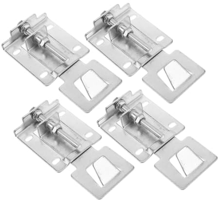 HOMSFOU 2pairs Range Hood Fixing Bracket Cooker Hood Fixing Tool Height Adjustment Lifting Hooks Metal Range Hook