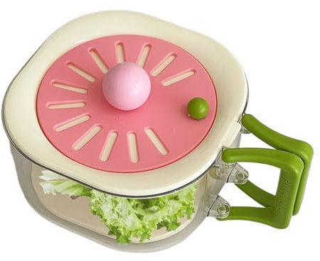 Zuasdvnk Ciotola Per Lavare Frutta | Scodella Per Pulire Verdure | Scatola 2 In 1 Con Manico Pie