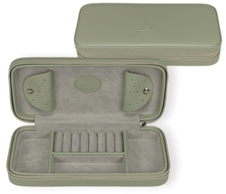 Windrose Charmbox für die Reise merino moda/salbei
