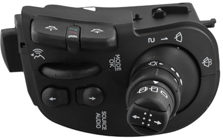 FUANA Interruptor de limpiaparabrisas para Renault Clio III y Kangoo, 8201590631