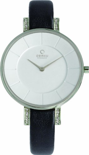 Ingersoll Obaku Denmark Damen-Armbanduhr Analog Quarz Leder V158LECIRB