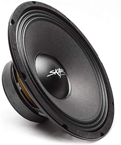 Skar Audio FSX10-8 400-Watt Single 10-Inch 8 Ohm Mid-Range Loudspeaker
