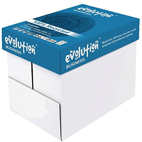 Evolution Business Paper A4 80gsm White Reams Pack of 5