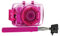 Action Cam Underwater Waterproof Digital Camera DVR731HD 720p HD Video Recording BUNDLE: Selfie Stick (Pink)