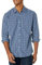 Amazon Essentials Men's Regular-Fit Long-Sleeve Casual Poplin Shirt, Blue Plaid, XL