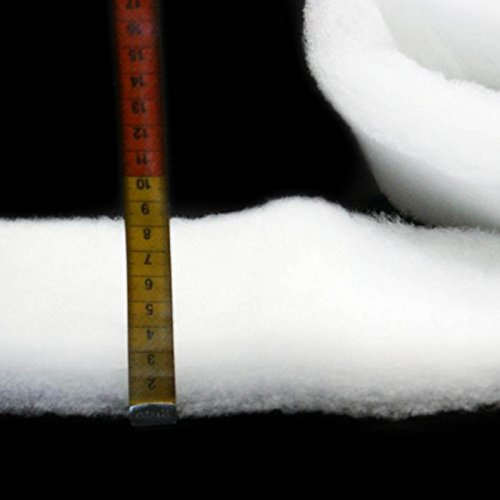 Watte - Wattevlies - Volumenvlies - 330 Gramm/m² - 210 cm breit - Öko-Tex® Standard 100 - Stoff Meterware - 100% Polyester