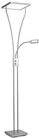 LED Stehleuchte Deckenfluter LeuchtenDirekt Marian 11722-55 Leselampe Dimmbar