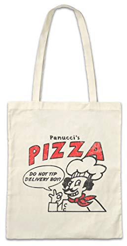 Urban Backwoods Panucci's Pizza Hipster Bag Beutel Stofftasche Einkaufstasche