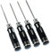 Jzhen Outils Kit Set pour RC Helicopter, Metal Hex Cle Douille Tournevis Cle pour Les modeles, Noir, 3.0mm 2.5mm 2.0mm 1.5mm4
