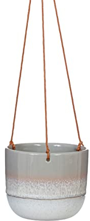 Sass & Belle Mojave Grey Hanging Planter