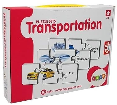 Lernpuzzle Transport Puzzle 10 Verbindungen