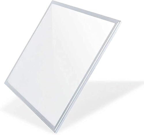 MUNDDY® - Pack de 6 Panel LED 60 x 60 cm, 48W, 4500 lumenes Reales certificados. Blanco Neutro 4500k, 595 x 595 x 33 mm,Driver Incluido .Envio Urgente Desde Madrid