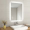 EMKE 800 X 600 mm Backlit Illuminated Bluetooth Bathroom Mirrors with Shaver Socket, Wall Mounted Multifunction Bathroom Vanity Mirror with LED Lights and Demister Pad, Energy-Saving LED Smart Mirrors
