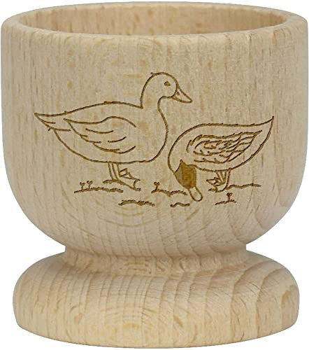 'Ducks' Wooden Egg Cup (EC00020071)