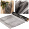 alles-meine.de GmbH Tischläufer/Tischdecke - Glitzer & Silber + schwarz - 4 Rollen - JE 30 cm x 500 cm - Weihnachten - inkl. Name - Deko Stoff - Dekostoff - Metall - festlich W..