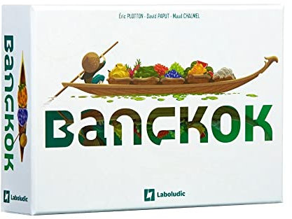 BANGKOK - Qui construira Le Meilleur marché Flottant ? - Jeu de société Famille et Amis - Stratégie, Gestion et Observation - 1 à 4 Joueurs - Dès 9 Ans