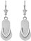 Flip Flop Ohrringe in Sterling Silber