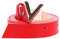 VALENTINO Divina Belt W90 Rosso/ORO - kürzbar