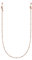 GD GOOD.designs Brillenkette Damen rosegold (75cm) Sonnebrillenkette mit 18 Karat Vergoldung - wasserfest - Goldene Brillenband Kette aus Edelstahl