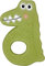 Die Spiegelburg Beißring aus Naturkautschuk Kroko - Little Wonder