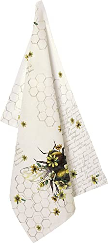 IHR Ideal Home Range - Geschirrtuch (Textil) BEE Queen Cream L 70 cm x B 50 cm
