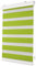 Deco4Me Premium Klemmfix Doppelrollo mit Kassette (Grün, 80 x 150 cm) - lichtdurchlässig & Blickdicht - Duo Vario Rollo für Fenster ohne Bohren (Stoffbreite 76 cm)