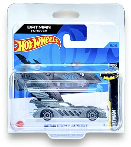 Hot Wheels - Batmobile - Batman Forever 2/5 - HKJ73 - Short Card - DC - grau - Mattel 2023