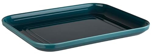 APS 85125 GN 1/2 Tablett Emma, 32,5 x 26,5 cm, Höhe: 3 cm, Melamin, türkis