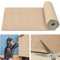 JINYJIA Selbstklebend Kratzteppich Katze Wand, 40×200cm Cathpetic Kratzmatte Selbstkleben, DIY Kratzbrett Katze, Katzen Kratzschutz Sofa, AntiKratz Tape für Katzenständer, Holzgriff, Katzenturm