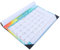 FUNOMOCYA 2025 18 Monatskalender stehender Flip-Desktop- Wandkalender-Planer Wandkalender aus Papier bürobedarf jahreskalender dekorativer Kalenderplaner Tagesordnung Eisen