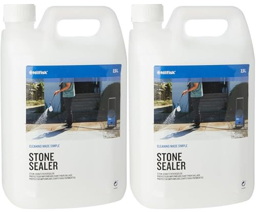 Nilfisk 125300388 Stone sealer detergent, universal cleaner for pressure washer, White (Pack of 2)