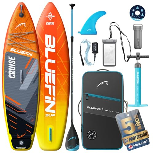 Bluefin SUP Cruise 10'8 Premium-Paket mit aufblasbarem SUP-Board