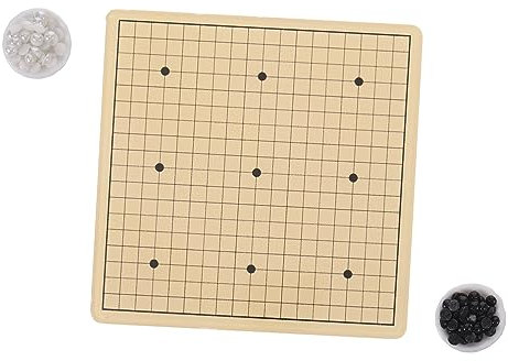 HANABASS 1 Stück Spielbrett Dekoration für Puppenhaus Realistische Go Zubehör für DIY Szenen Accessoire für Kleine Häuser und Kreative Bastelprojekte