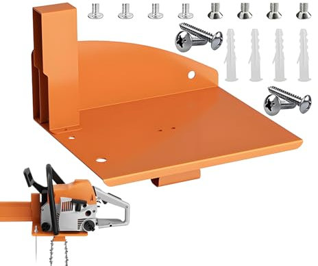 fayarrd Kettensägen Halterung | Uni-Flex Unkrautvernichter Aufhängung | Werkzeugaufbewahrung für Anhänger Holzmachen Gartenschuppen Rasenpflege Traktor Quad