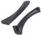 DFJOSF Car Interior Door Handle Black Beige Car Interior Left Right Door Inner Handle Panel Pull Trim Cover for BMW 3 Series E90 E91 E92 316 318 320 325 328i(Black-L Set)