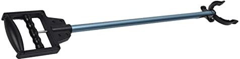 Yechiry Portable Reacher Grabber Tool for Easy Litter Pickup in Garden and Home, Durable Aluminum Alloy, 80 X 11.5cm, Ideal for Elderly and Disabled