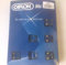 Caflon Blu White Stainless Regular Mini Plain Ball Studs, 0.07 kg
