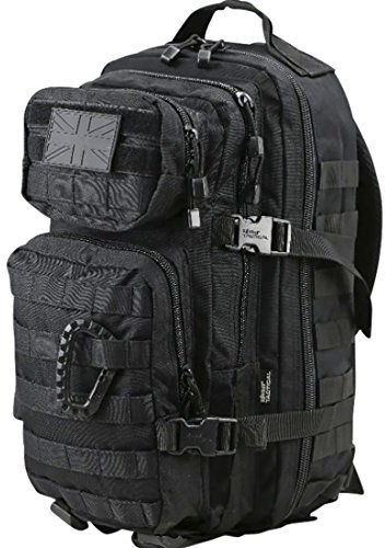 Kombat Unisex Outdoor Molle Backpack available in Black - 28 Litres