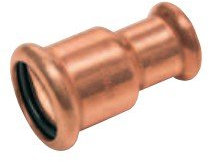 Sanha 6240 - Manguito reductor de cobre (18 x 15 mm)