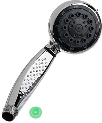 JJA 123487 POMMEAU Douche 8 Fonctions, Blanc