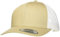 Flexfit Unisex Retro Trucker 2-Tone Baseballkappe, Khaki/White, one Size