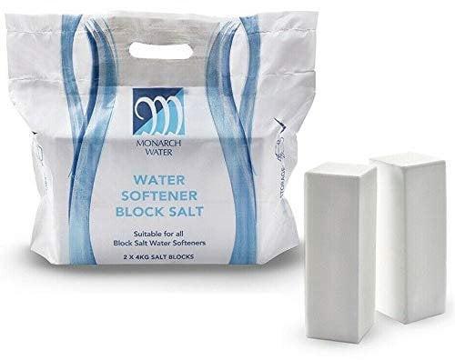 Monarch Water Ultimate 8kg Water Softener Block Salt (2 x 4kg salt blocks)