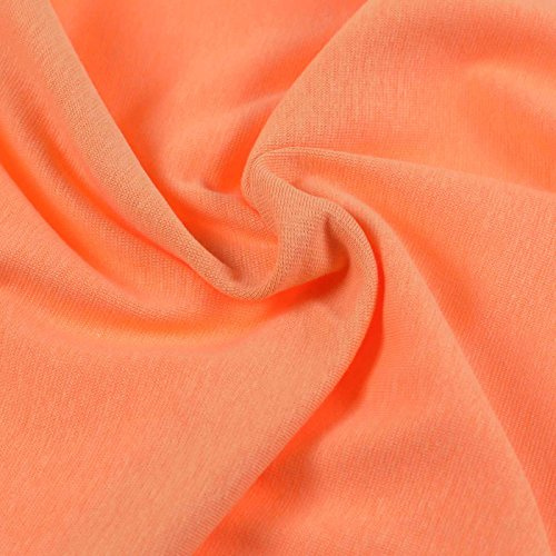 Bündchenstoff Schlauchware 35(70) cm breit Meterware ab 25cm Jersey Oeko-Tex, Farbe:lachsfarben